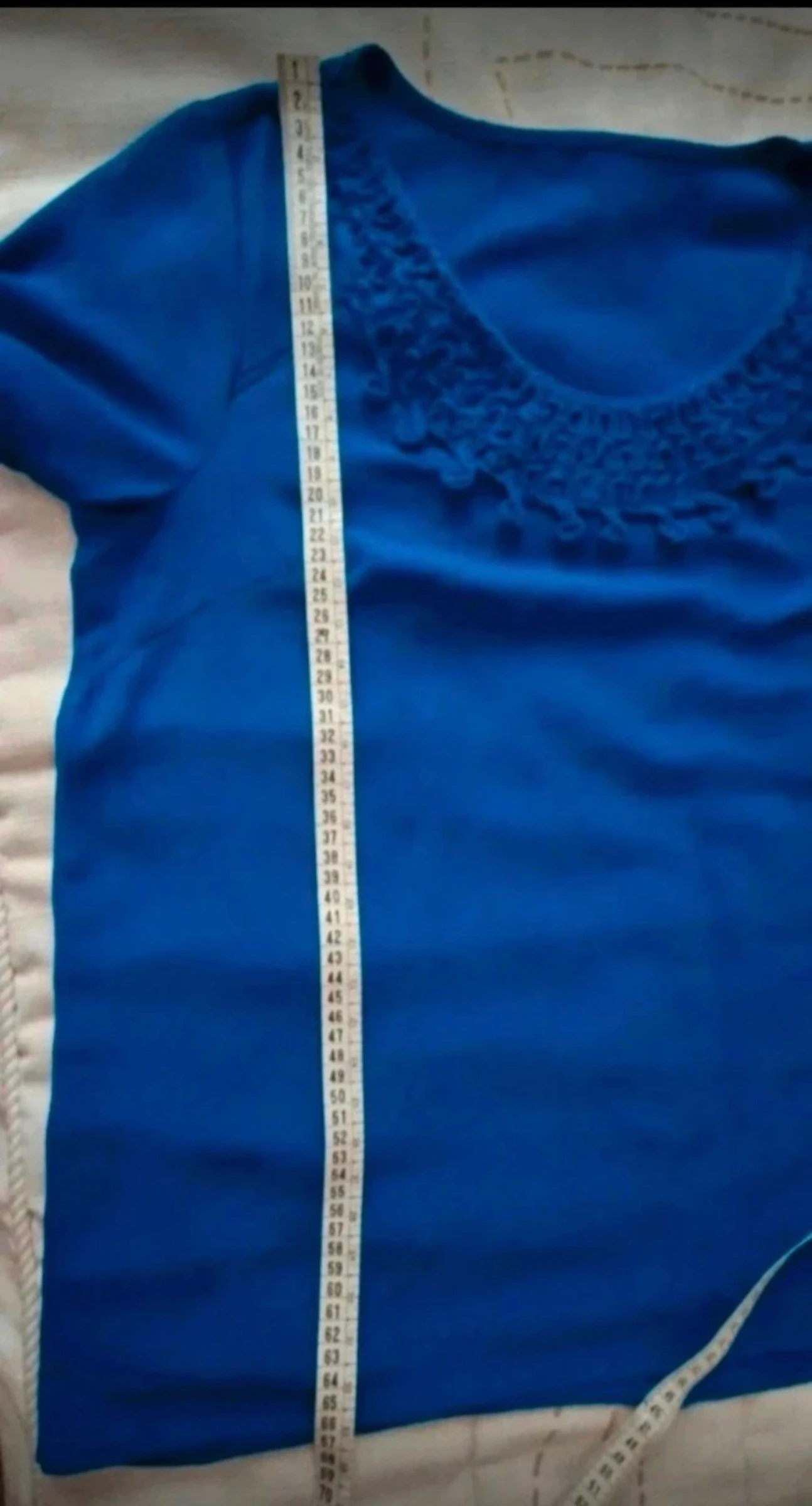 Damesblouse, kleur blauw, maat 42 – photo 5